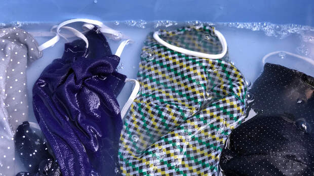 Am besten wäscht du deine Mund-Nasen-Masken seperat bei mindestens 60 Grad