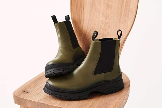 leather riding boots arket