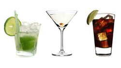 Auch bei Cocktails und Longdrinks können Sie Kalorien sparen