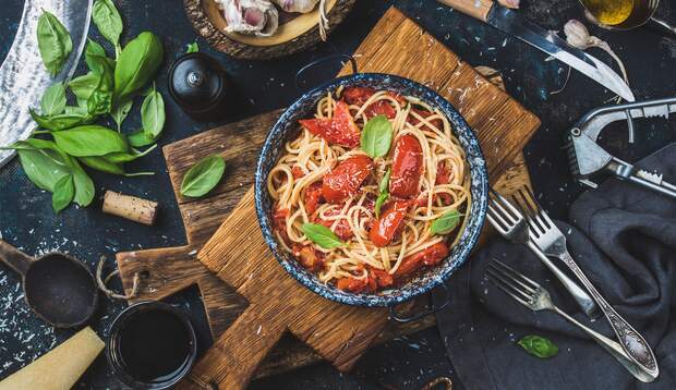 Aufgewärmte Pasta vom Vortrag hat tatsächlich weniger Kalorien als die frisch gekochte Variante