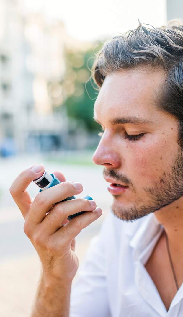 Aus einer Pollenallergie kann sich ein allergisches Asthma entwickeln