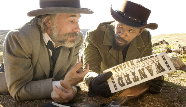 Christoph Waltz und Jamie Foxx schießen sich in "Django Unchained" durch Amerikas Sklavenplantagen