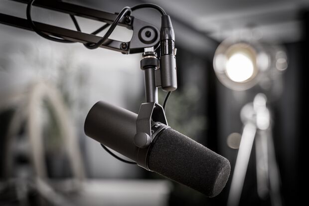 Das Broadcast-Mikrofon Shure SM7B