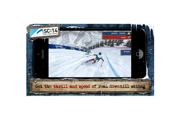Das Game "Ski Challenge 14"