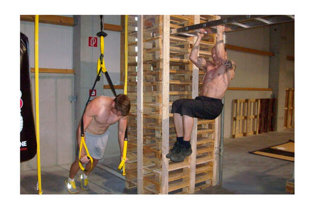 Das Paletten-Workout zeigt, dass Men's Health wirkt