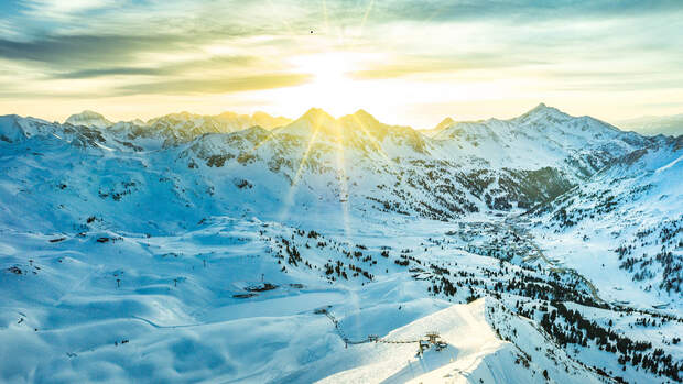 Das Skigebiet Obertauern: Wintersport auf 1630 bis 2313 Metern Seehöhe