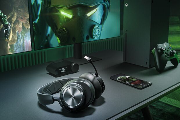 Das kabellose Headset "Arctis Nova Pro Wireless" von Steelseries bietet erstklassigen Spiele-Sound und viele coole Features