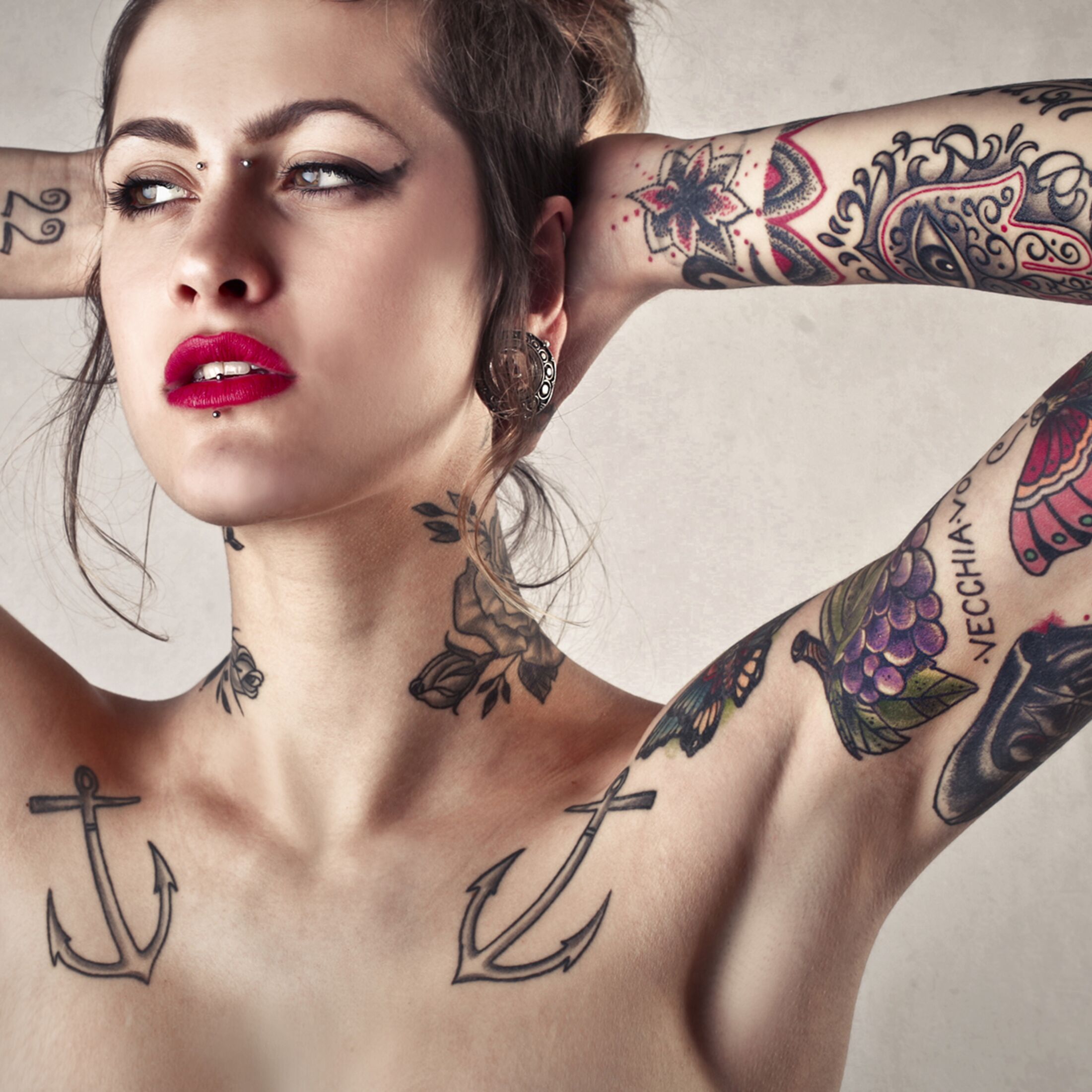 Tattoo motiv nackte brust