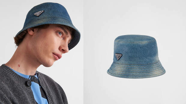 Denim-Trends / Frühjahr 2023 / Bucket Hat Prada