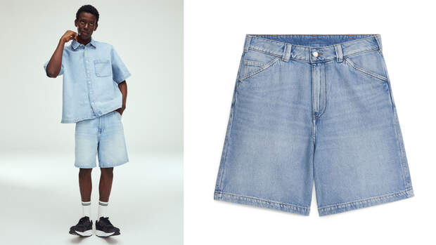 Denim-Trends Sommer 2023 / Arket Denim Shorts