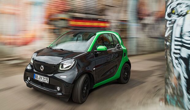 Der Smart Fortwo electric drive