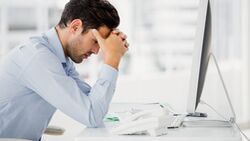 Die Arbeit ist einer der häufigsten Stressursachen – vor allem bei Männern