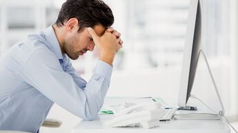 Die Arbeit ist einer der häufigsten Stressursachen – vor allem bei Männern