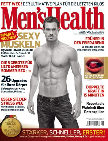 Die Cover-Männer von Men's Health