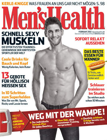 Die Cover-Männer von Men's Health