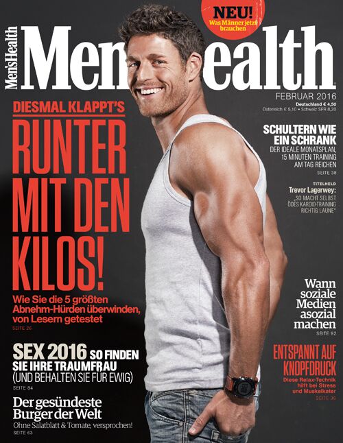 Die Februar-Ausgabe von Men's Health ist da