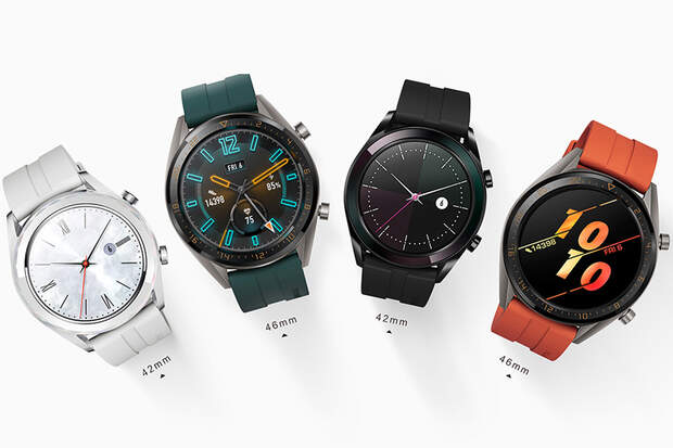 Die Huawei Watch GT-Familie