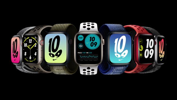 Die Nike-Sonderedition der Apple Watch 8 kommt mit neuen Sportarmbändern und speziellen Ziffernblättern