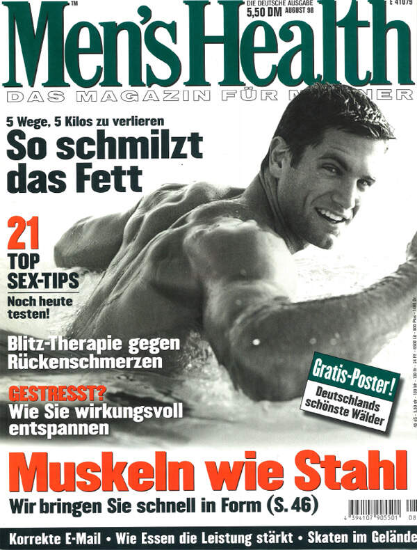 Die Titelseite der Ausgabe August 1998