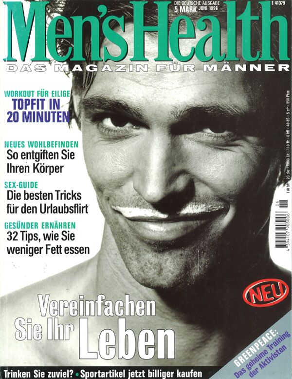 Die Titelseite der Ausgabe Juni 1996
