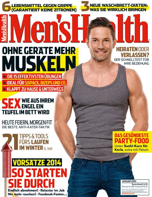 Die Titelseite der Ausgabe von januar 2014