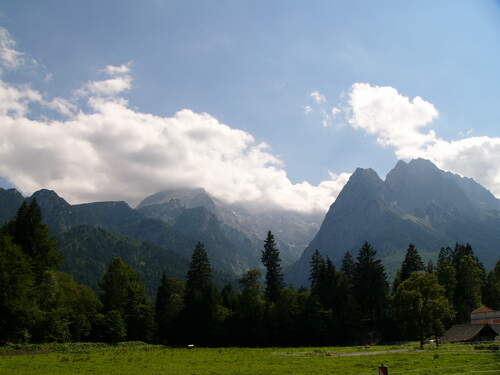 Die Zugspitze ist der höchste Berg Deutschlands