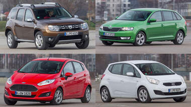 Die besten Alltags-Autos unter 16.000 Euro