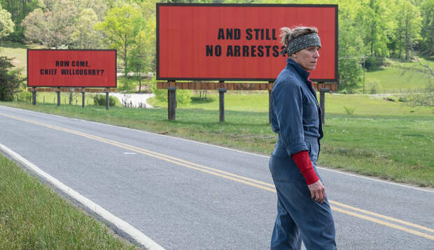 Die besten Männer-Filme 2018: Three Billboards outside Ebbing, Missouri