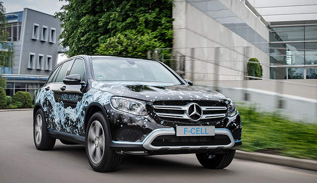 Die nächste Generation Brennstoffzellenfahrzeug von Mercedes-Benz: GLC-F-CELL