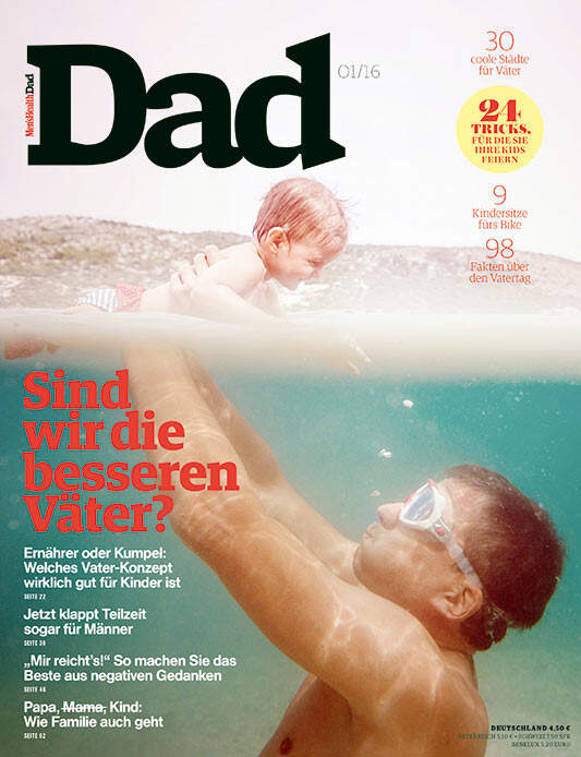 Die zweite Ausgabe von "Men's Health DAD" erscheint am 13. April 2016.