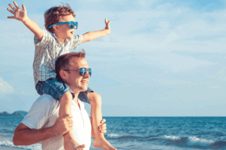 Eine Vater-Kind-Kur ist doppelt gut