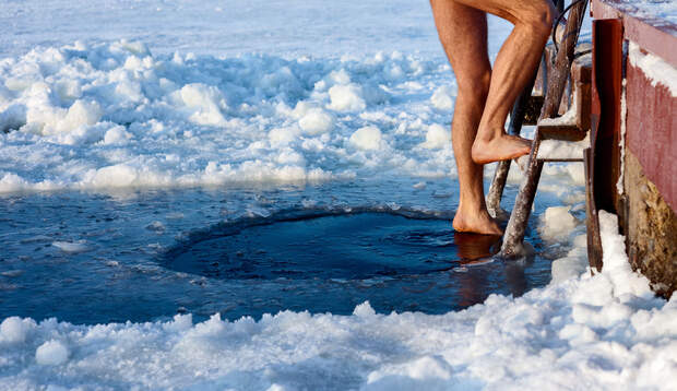 Eisbaden ist Biohacking für Fortgeschrittene