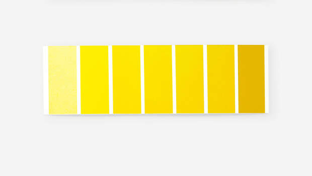 Farbpalette Gelb
