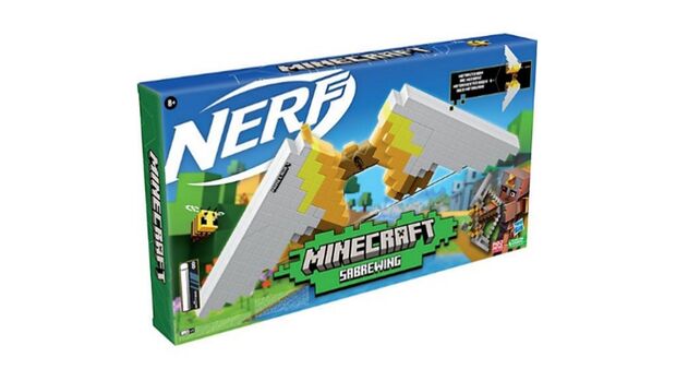 Freisteller Minecraft Sabrewing NERF