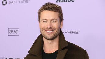 Glen Powell bei der Premiere von "Hit Man"