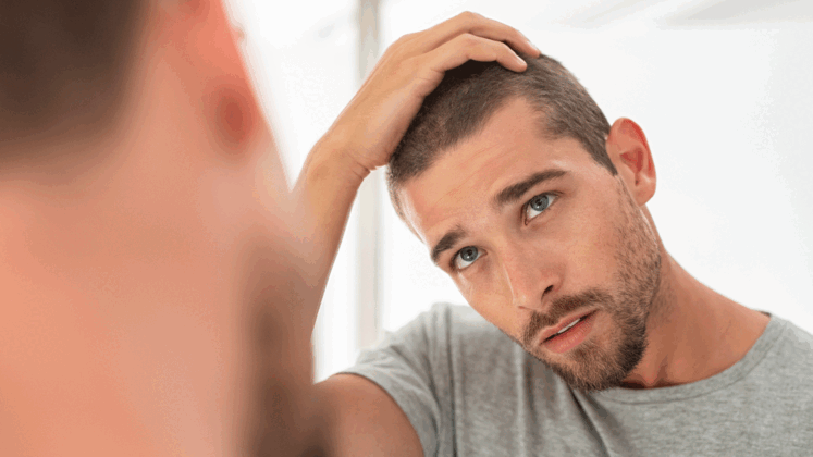 Haare rasieren mann kopf