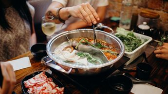 Hot Pot wird in China traditionell im Winter gegessen