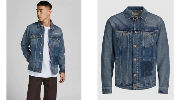 Jeansjacke von ONLY & SONS (über The Founded), um 79,99 €