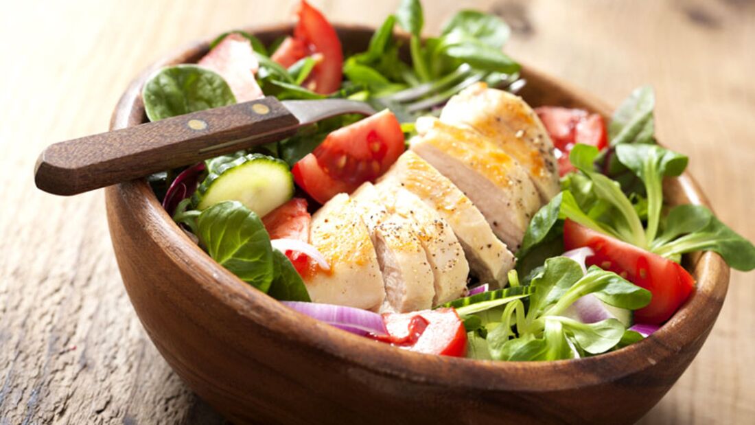 Kohlenhydratarme Salat-Rezepte für die Low Carb-Diät