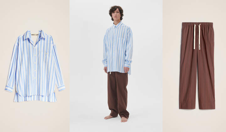 Loungewear für Männer / Winter 2022 / Tekla x Jacquemus