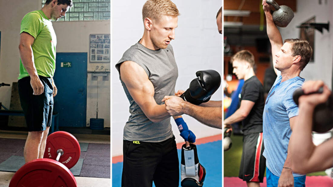Männliche Fitnesskurse im Test