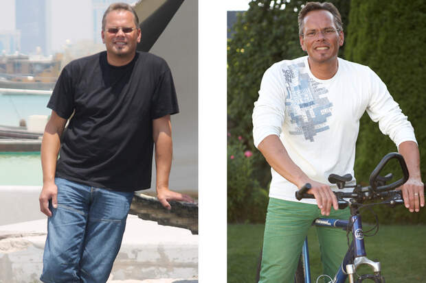 Mario hat 30 Kilo abgenommen