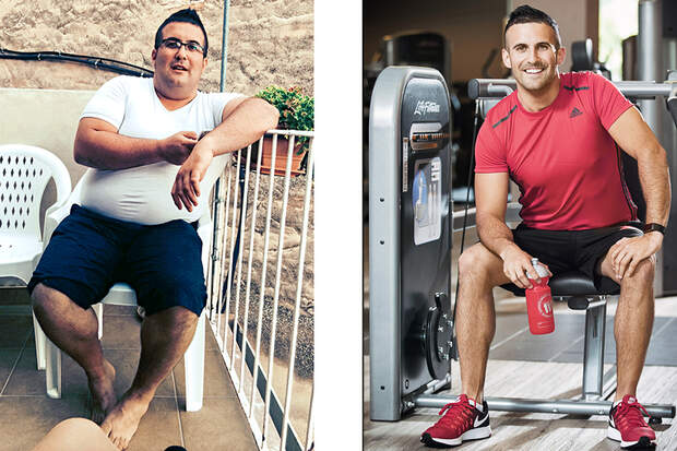 Massimo hat 60 Kilo abgenommen