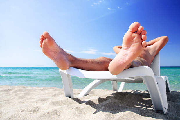 Mit Hilfe von Sonnerschein stellt der Körper Vitamin D her