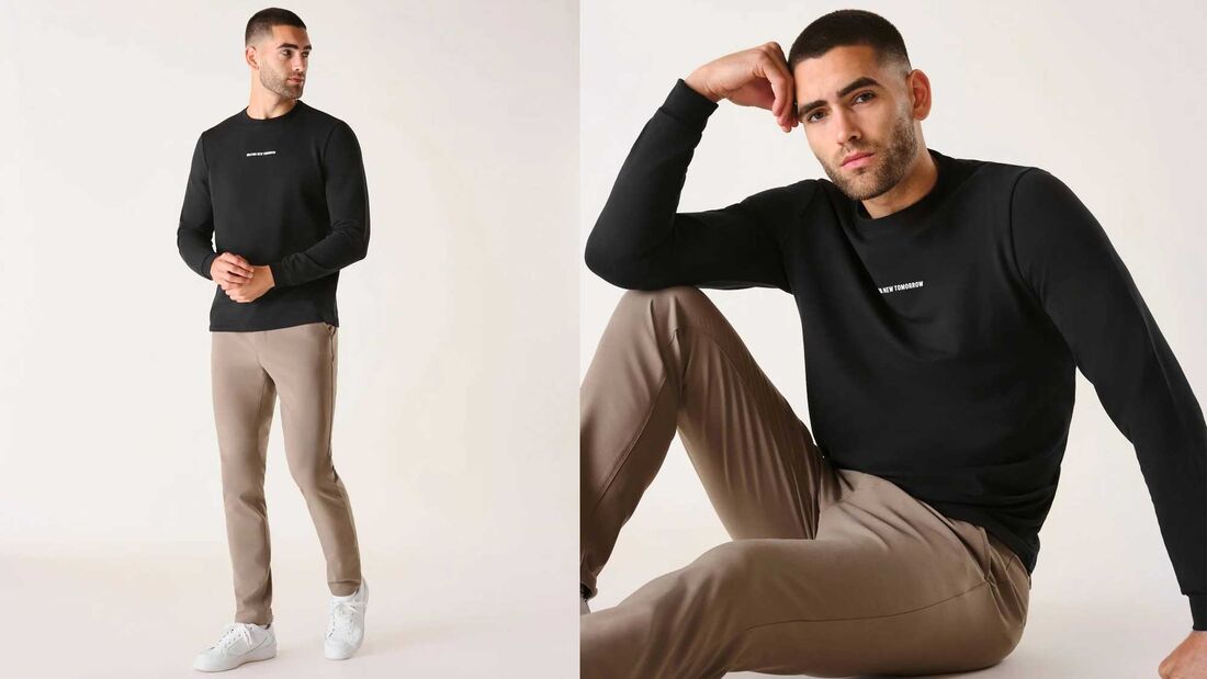 Mode-Bascis für Männer / Sommer 2023 /Shaping New Tomorrow Crewneck Sweater