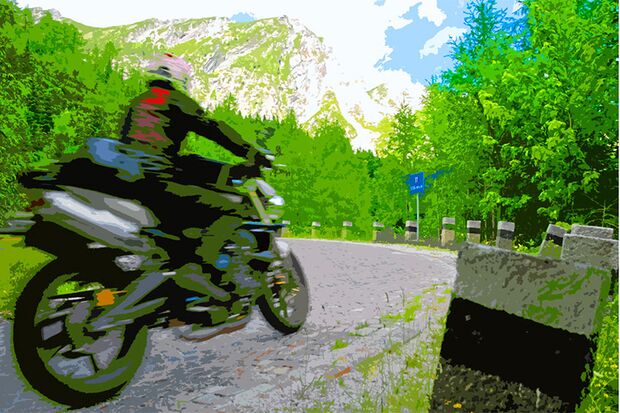 Motorradtour durch Slowenien