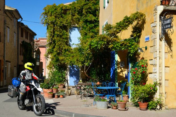 Motorradtour durch die Provence