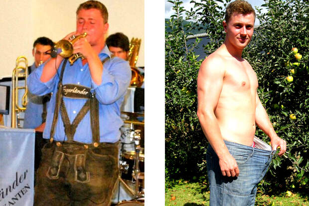 Peter hat 26 Kilo abgenommen