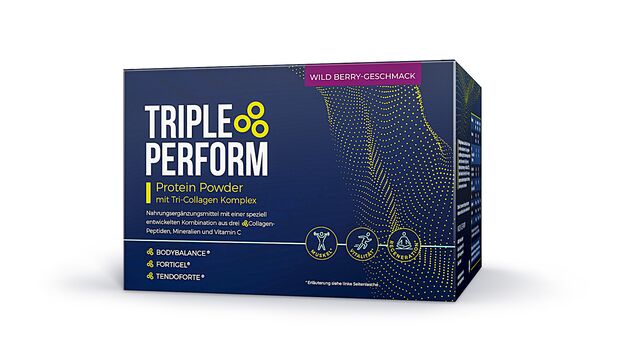 Proteinpulver mit Tri-Collagen- Komplex von Triple Perform