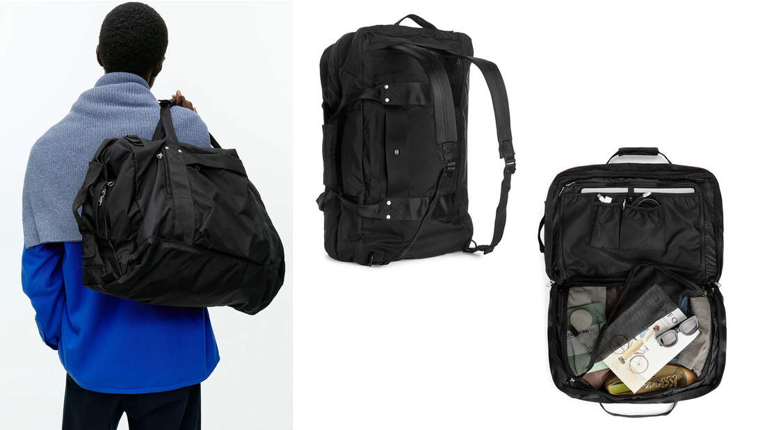 Schultertasche Mit Rädern - Rollgepäck Für Handgepäck Und Kurzreisen